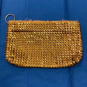 Vintage gold coin purse